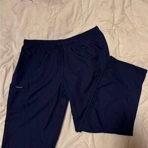 Cherokee Women's Navy Cargo Scrub Pants